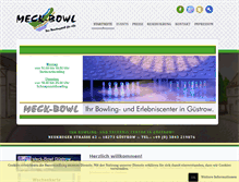 Tablet Screenshot of meck-bowl.de